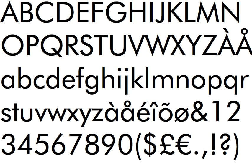 Futura Font Family Free Download