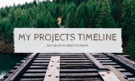 Timeline of My Design Works (Bachelor in Creative Media)